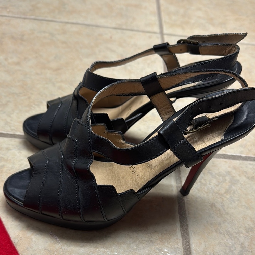 Louboutin Black Heels